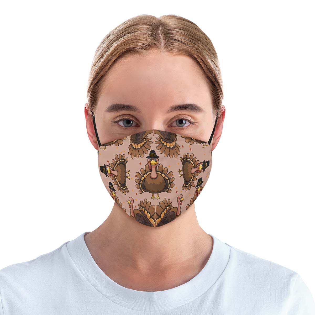 Turkey Pattern Face Cover