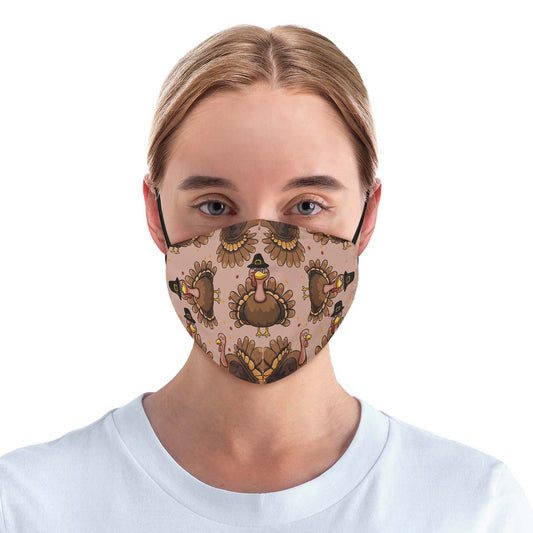Turkey Pattern Face Cover