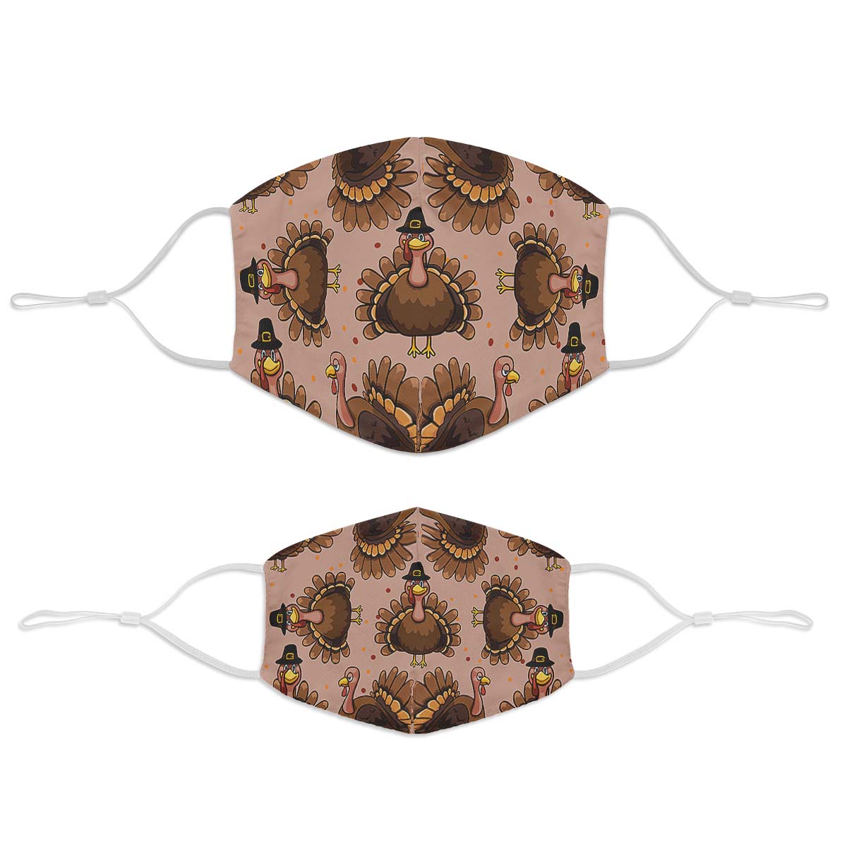 Turkey Pattern Face Cover