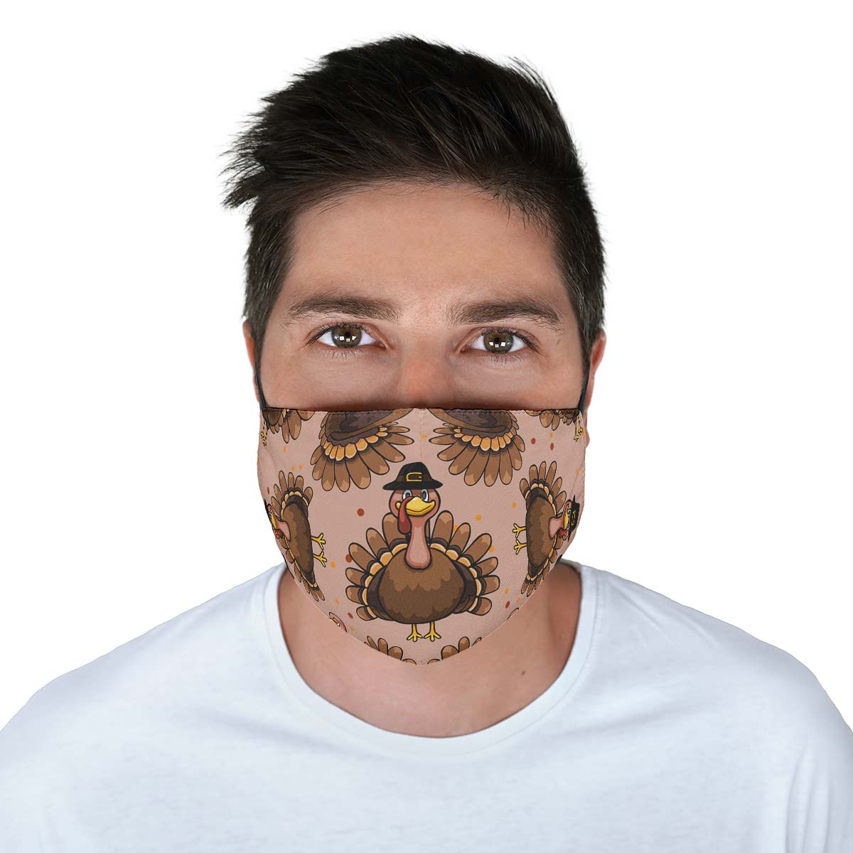 Turkey Pattern Face Cover