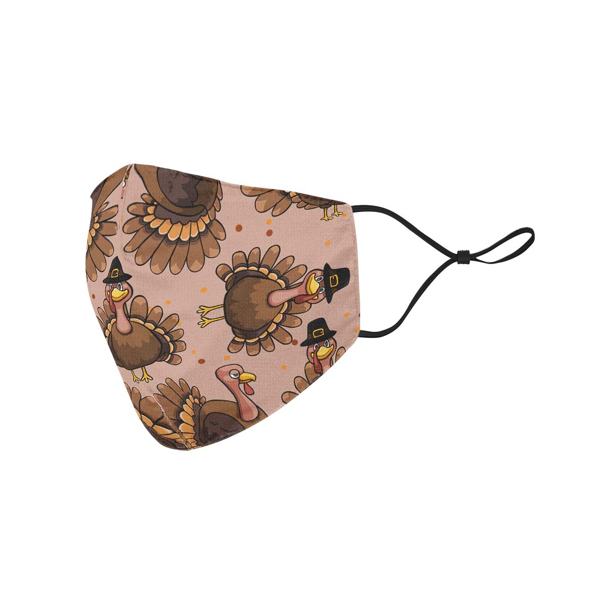 Turkey Pattern Face Cover