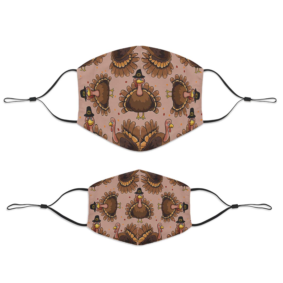 Turkey Pattern Face Cover