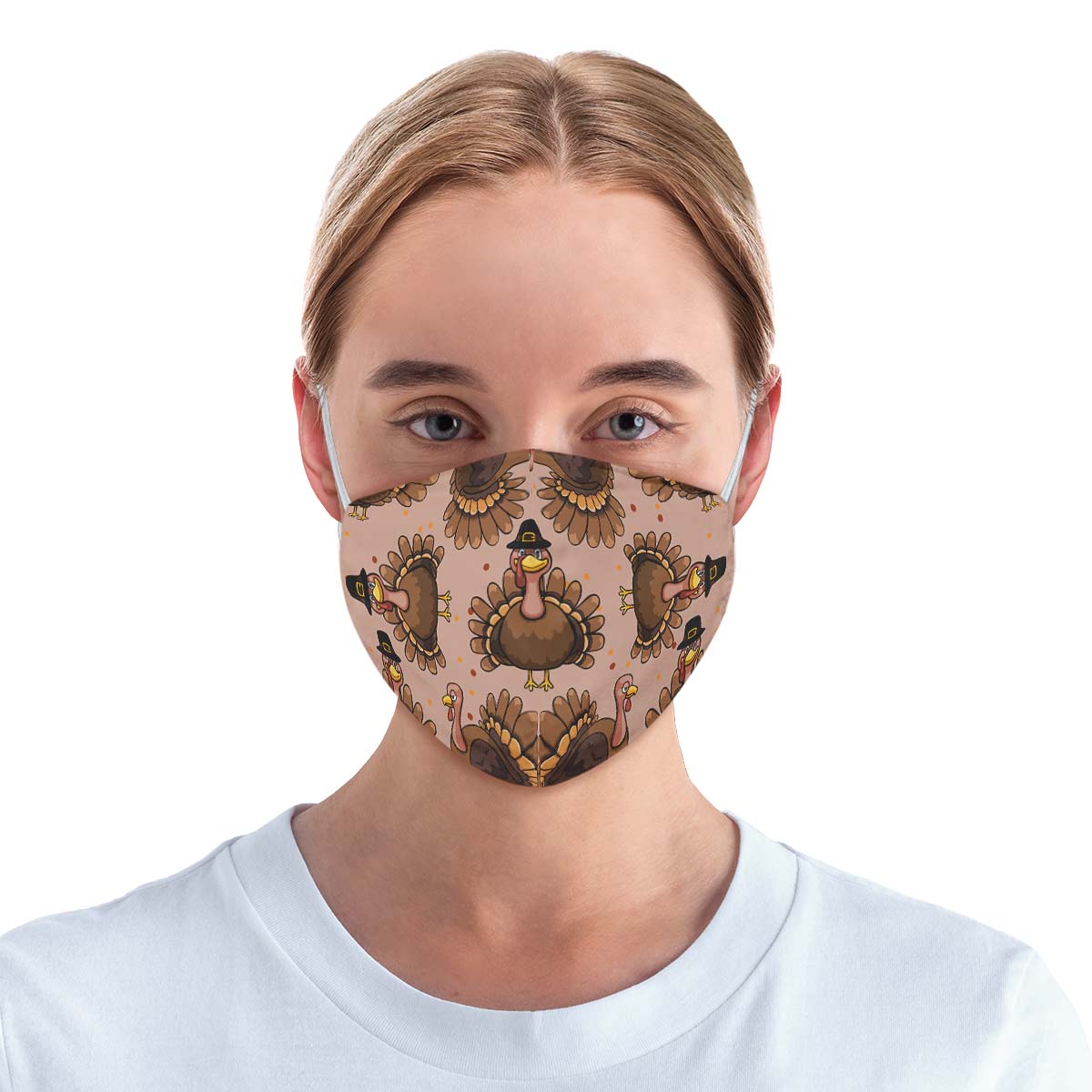 Turkey Pattern Face Cover