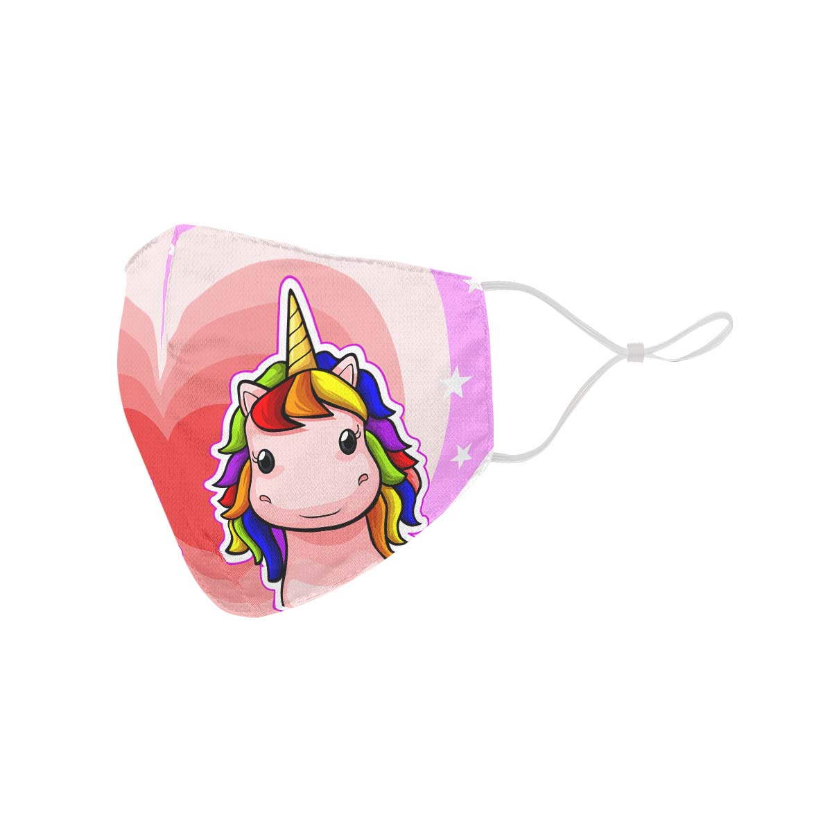 Unicorn Love Face Cover