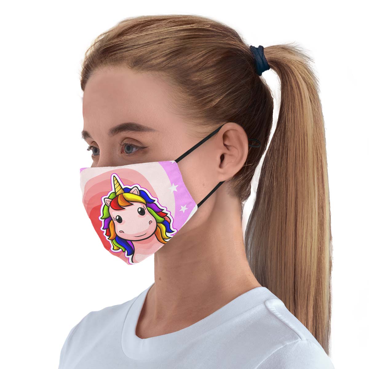 Unicorn Love Face Cover