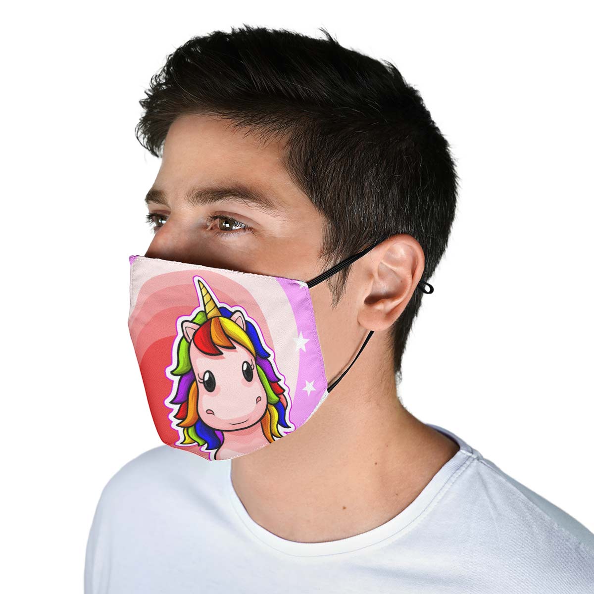 Unicorn Love Face Cover