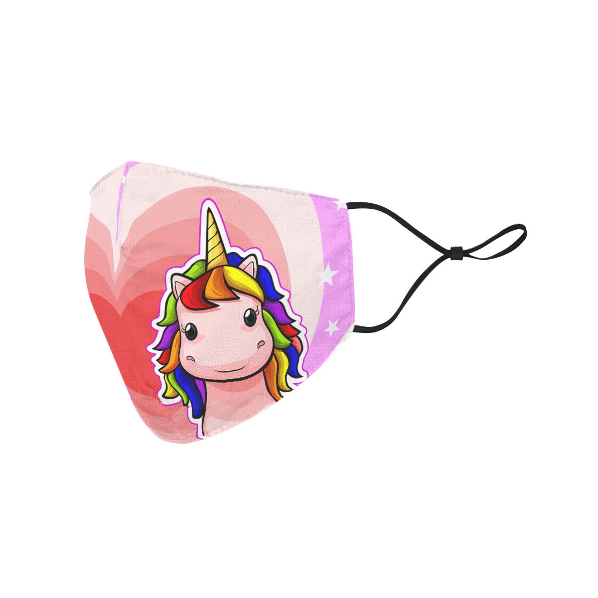 Unicorn Love Face Cover
