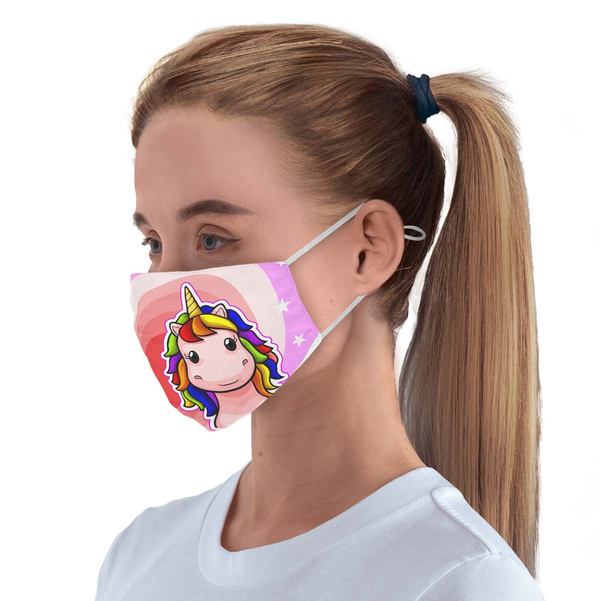 Unicorn Love Face Cover