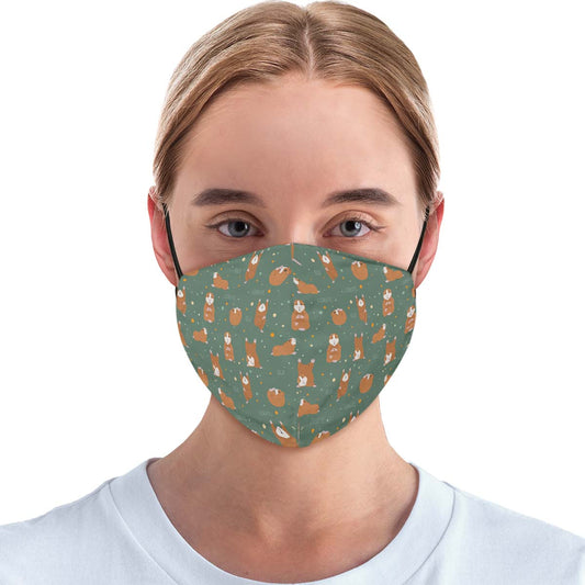 Yoga Guinea Pig Face Cover