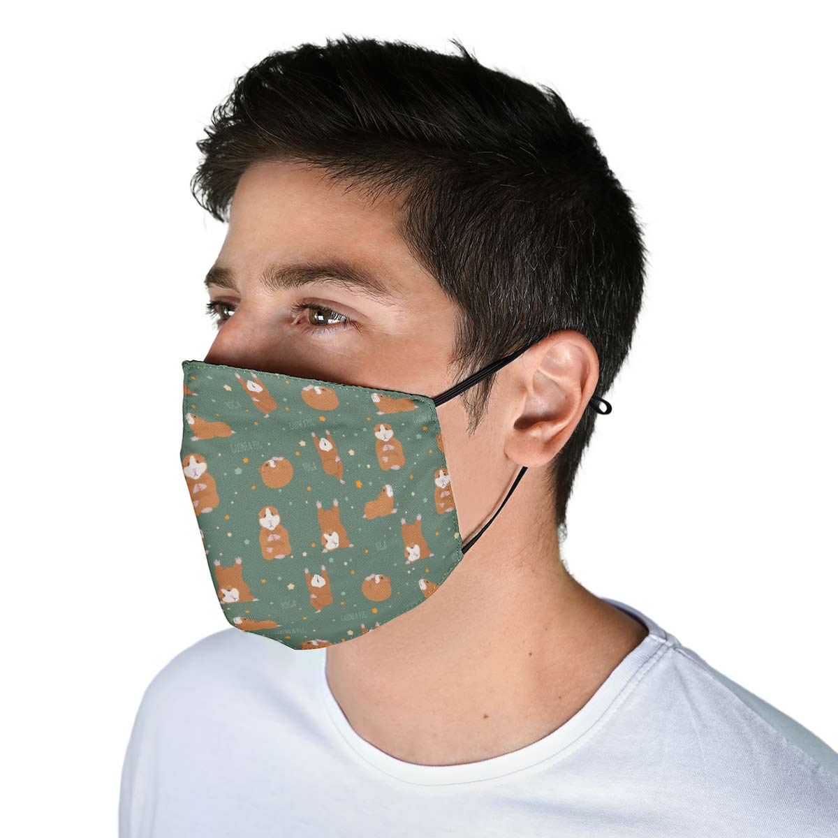 Yoga Guinea Pig Face Cover