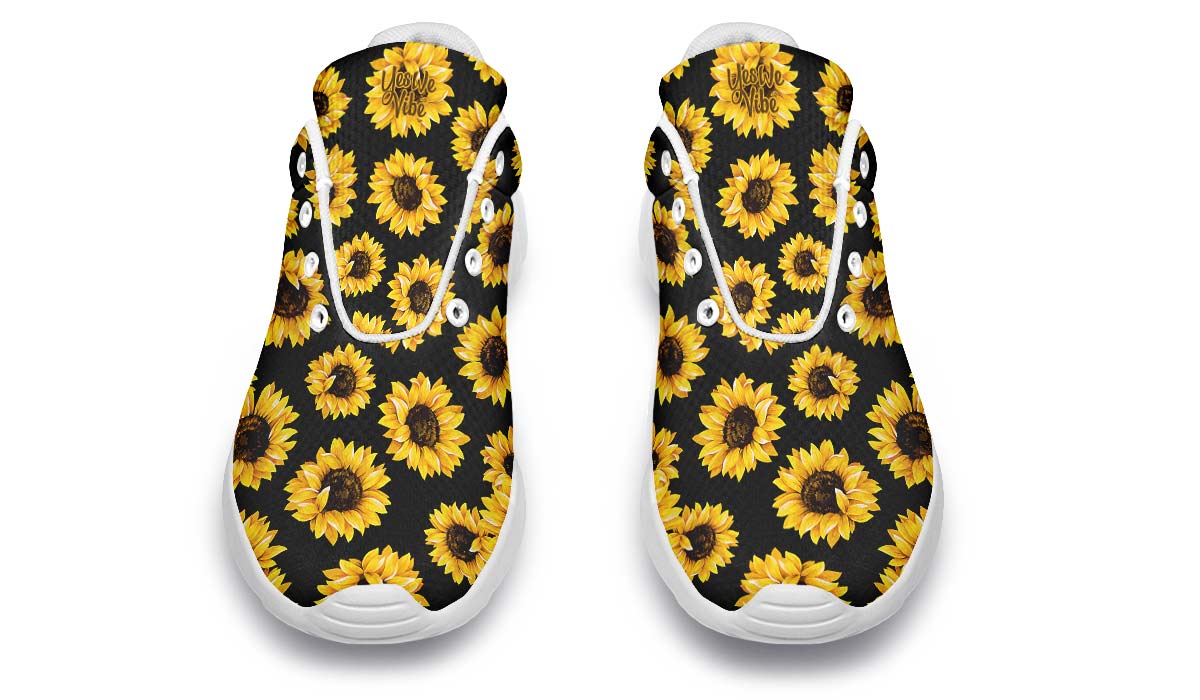 Yellow Sunflower Black
