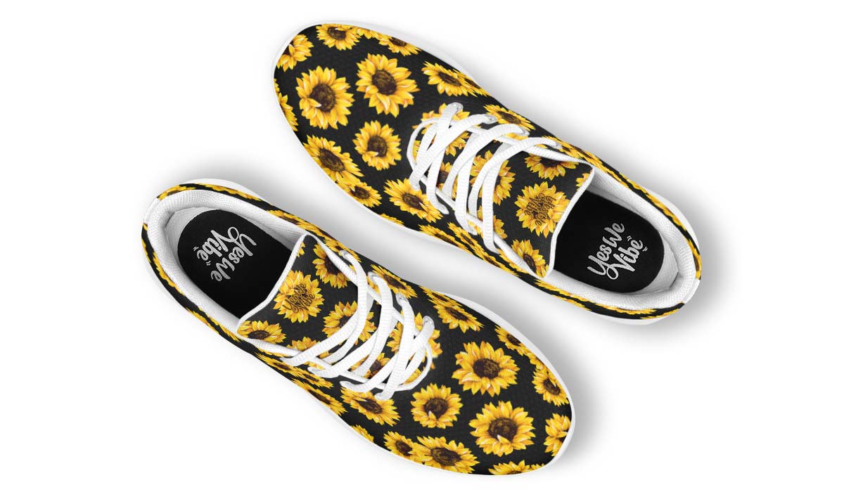 Yellow Sunflower Black