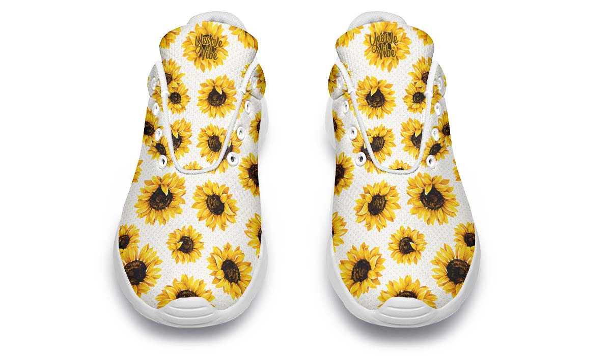 Yellow Sunflower White