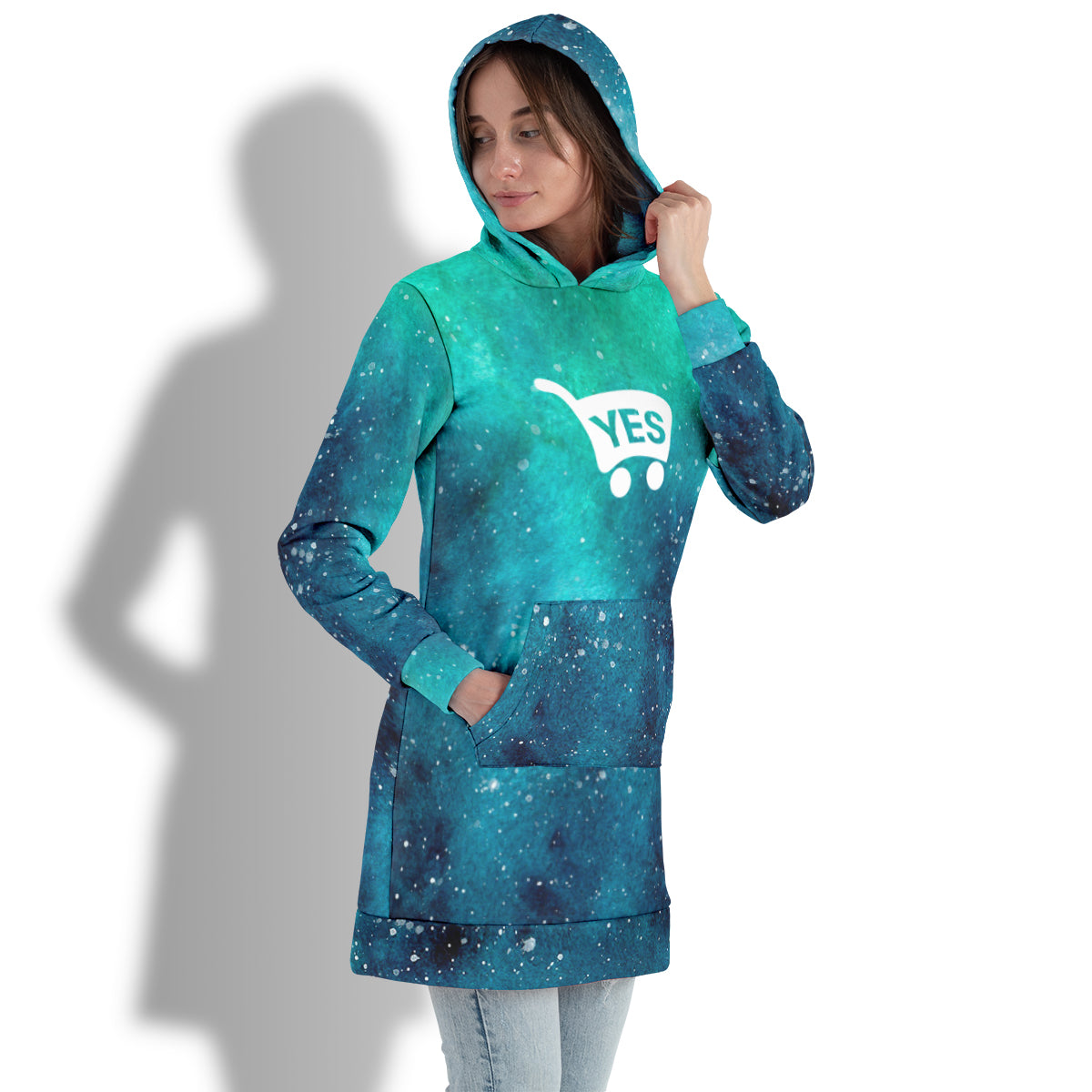 Hoodiedresses Galaxy