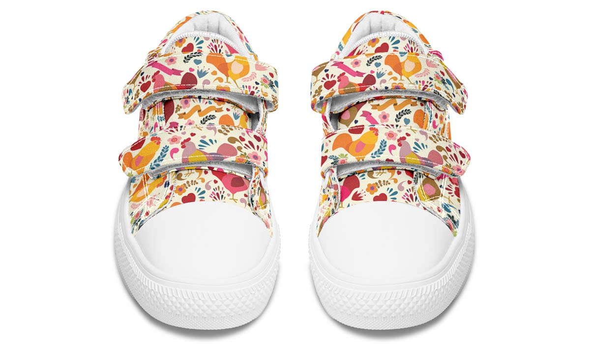 Adorable Chicken Kids Lowtops