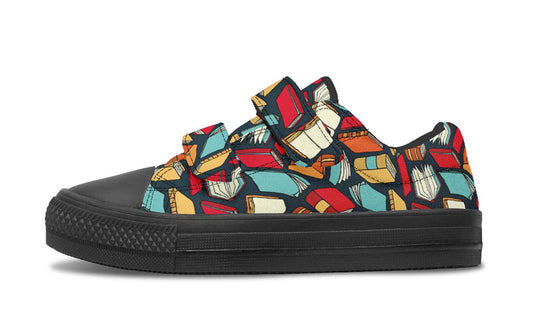 Book Lovers Kids Lowtops