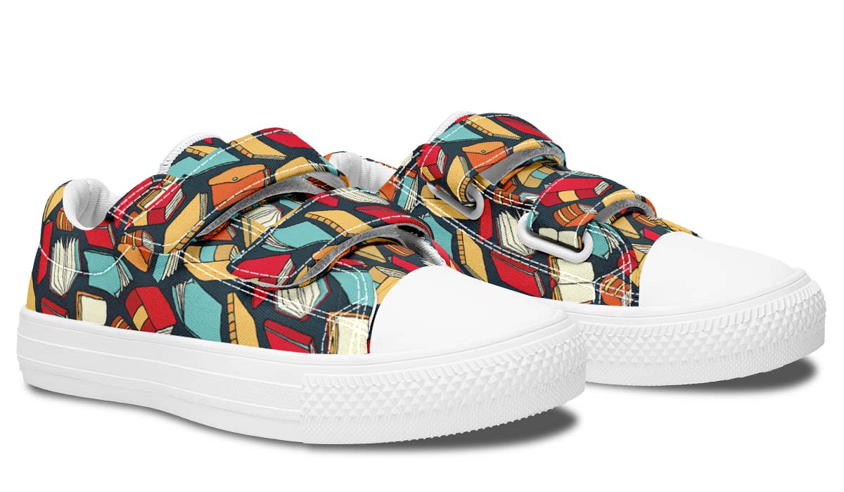 Book Lovers Kids Lowtops