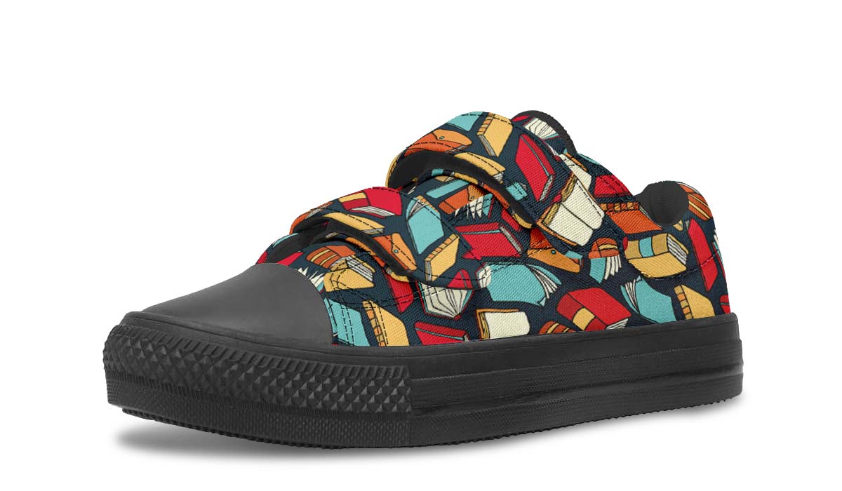 Book Lovers Kids Lowtops