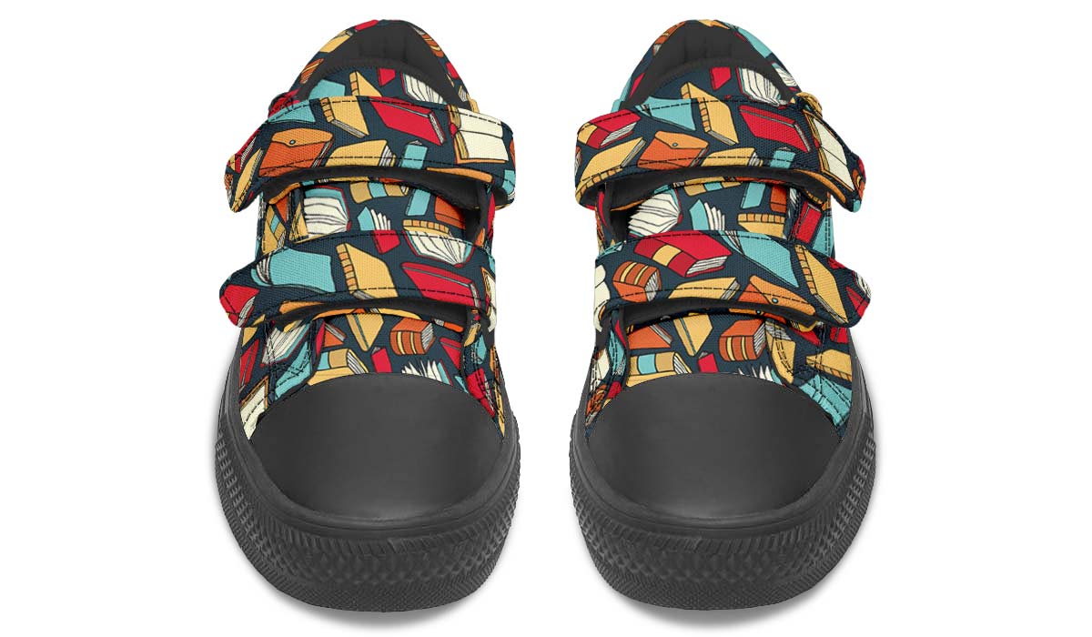 Book Lovers Kids Lowtops