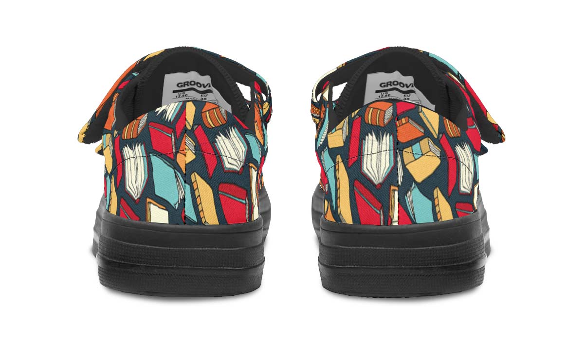 Book Lovers Kids Lowtops