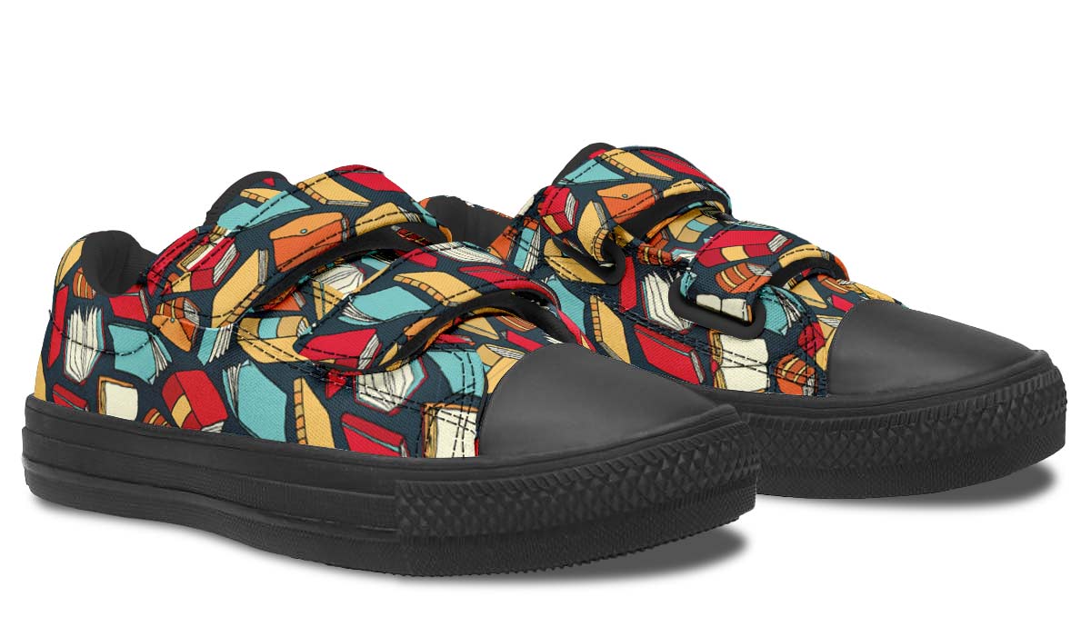 Book Lovers Kids Lowtops