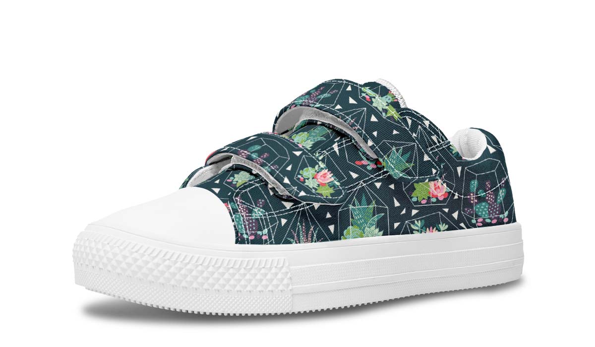 Cactus Terrarium Kids Lowtops