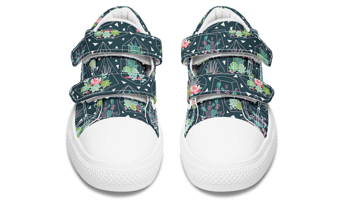 Cactus Terrarium Kids Lowtops