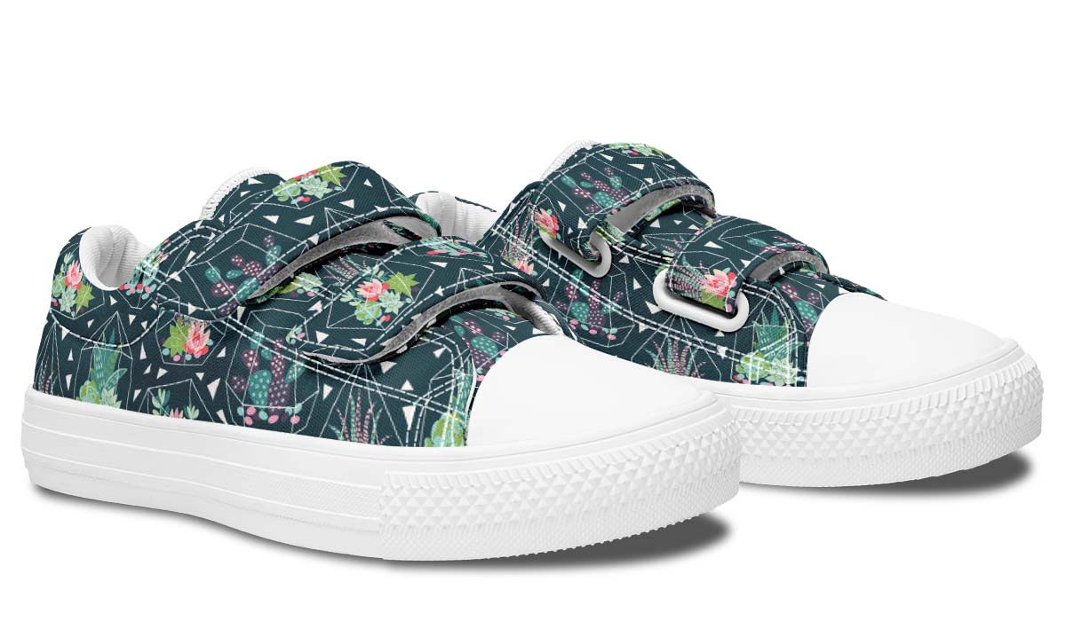 Cactus Terrarium Kids Lowtops