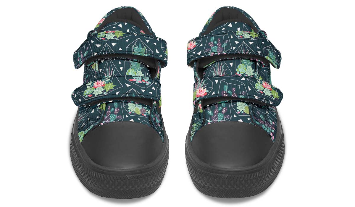 Cactus Terrarium Kids Lowtops