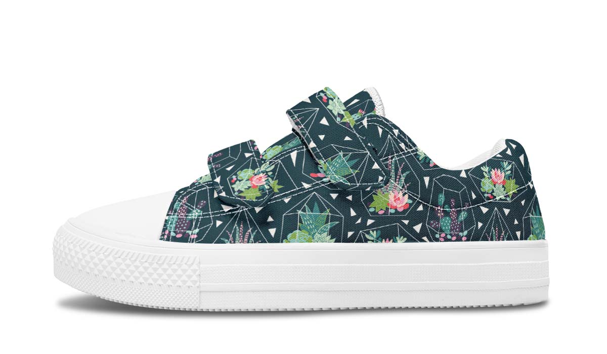 Cactus Terrarium Kids Lowtops