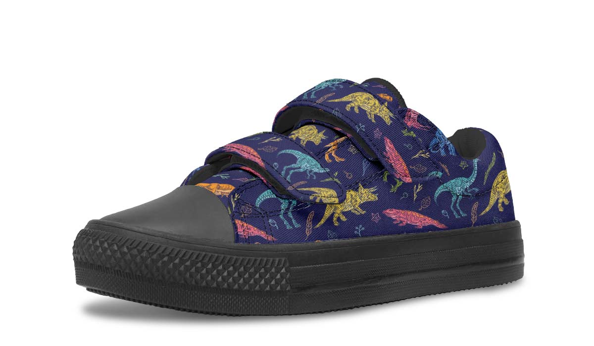Colorful Dinosaur Kids Lowtops