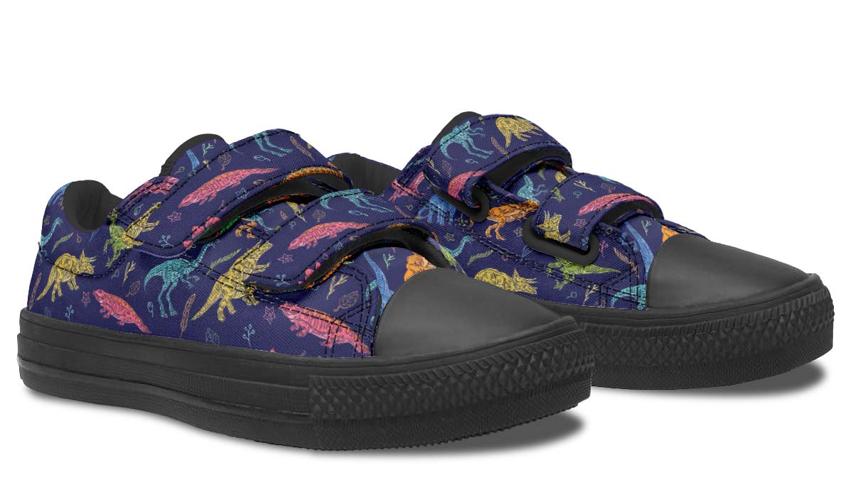 Colorful Dinosaur Kids Lowtops