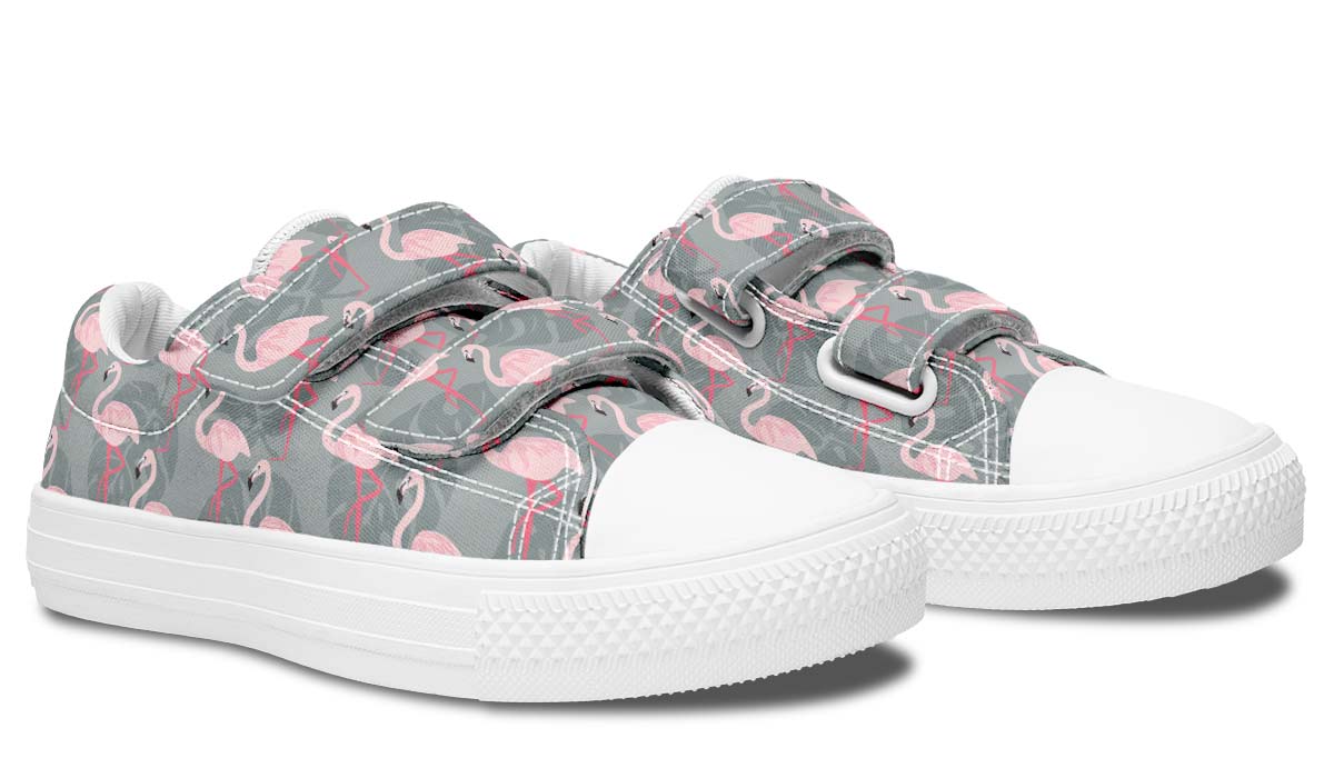 Fancy Flamingo Kids Lowtops