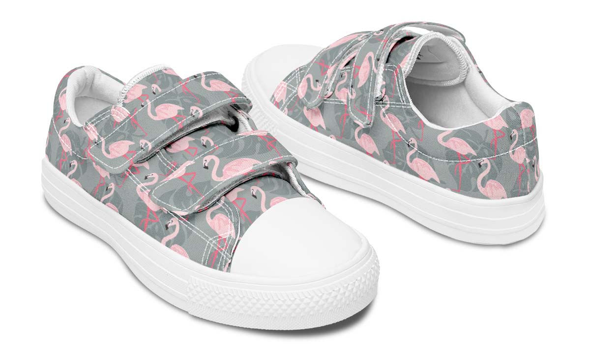 Fancy Flamingo Kids Lowtops