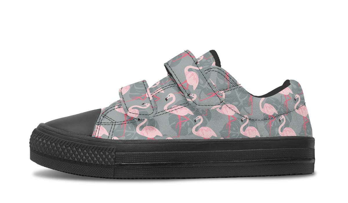 Fancy Flamingo Kids Lowtops
