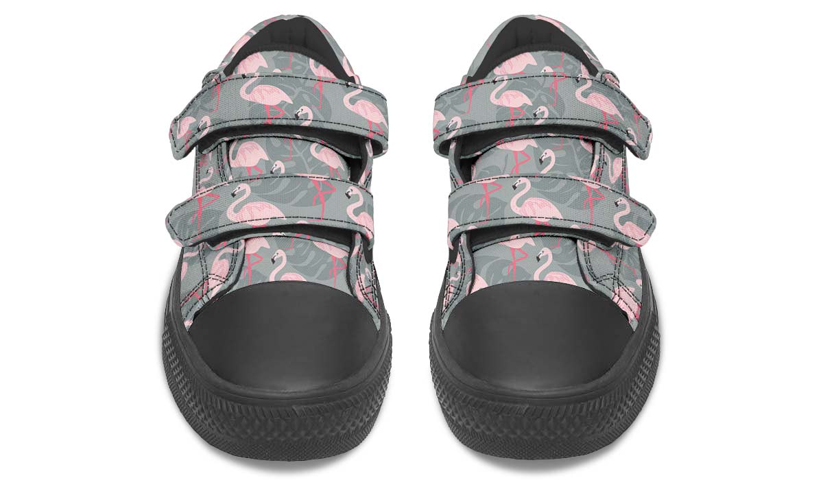 Fancy Flamingo Kids Lowtops