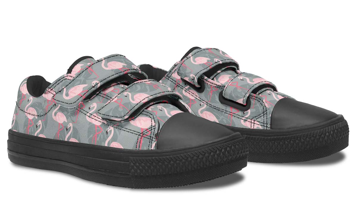 Fancy Flamingo Kids Lowtops