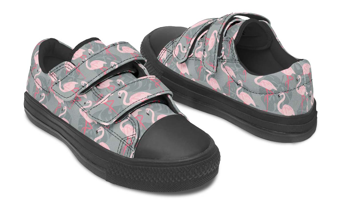 Fancy Flamingo Kids Lowtops