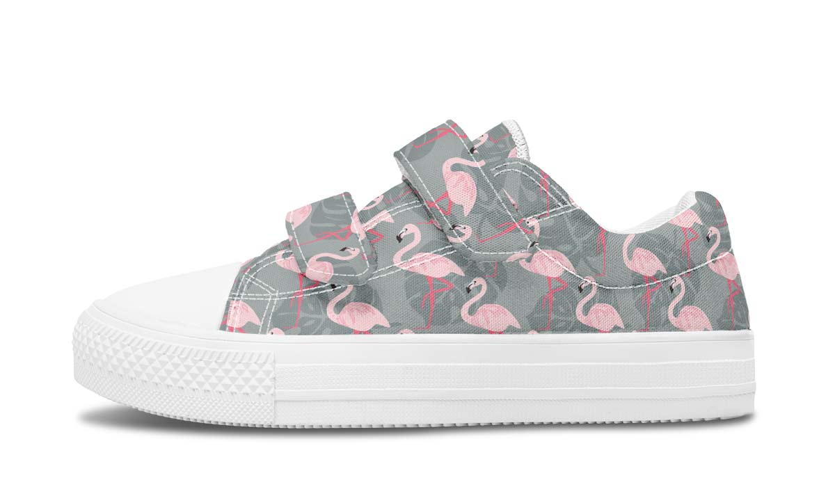 Fancy Flamingo Kids Lowtops