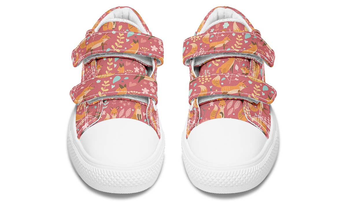 Foxy Foxes Kids Lowtops