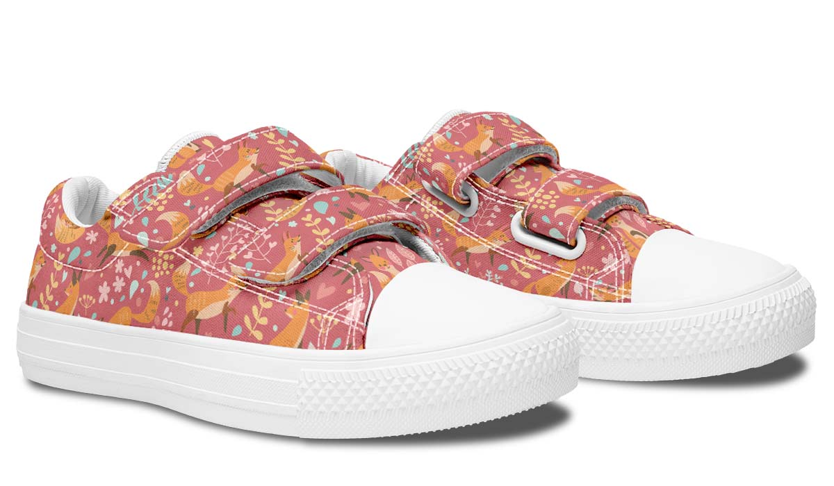 Foxy Foxes Kids Lowtops