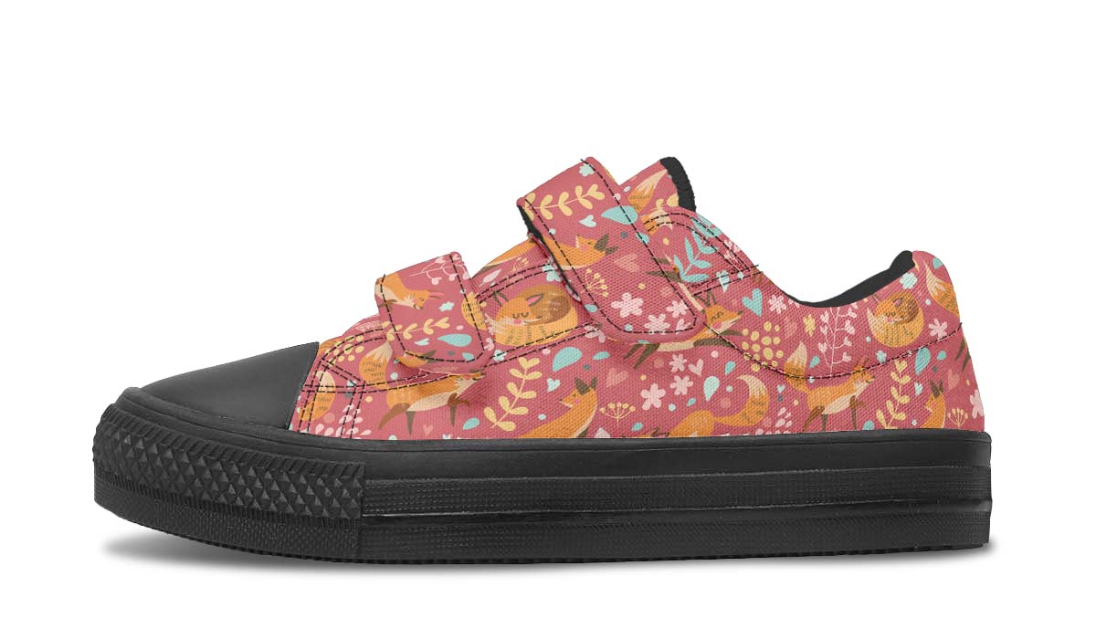 Foxy Foxes Kids Lowtops