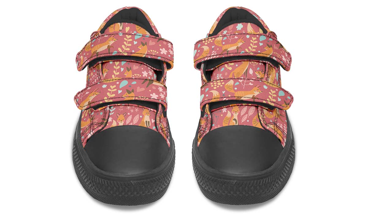 Foxy Foxes Kids Lowtops