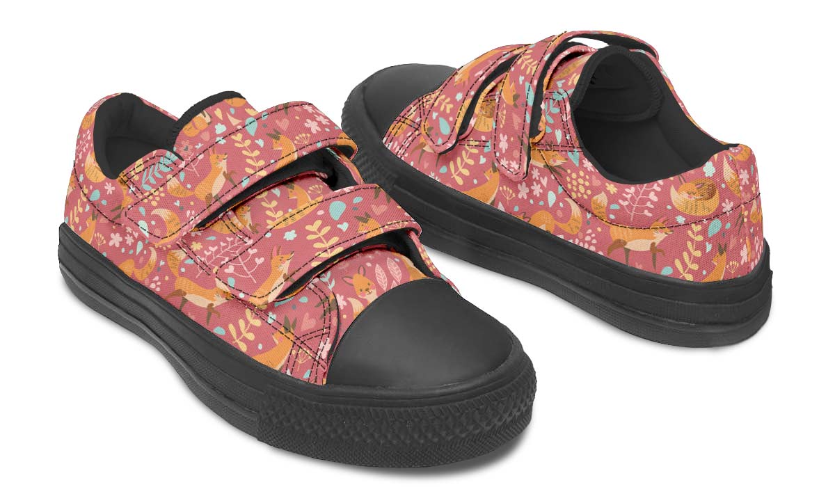 Foxy Foxes Kids Lowtops