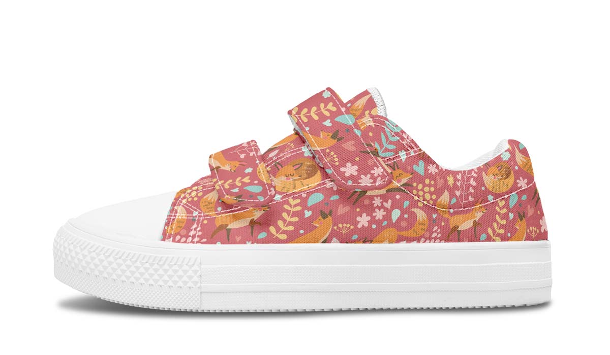 Foxy Foxes Kids Lowtops