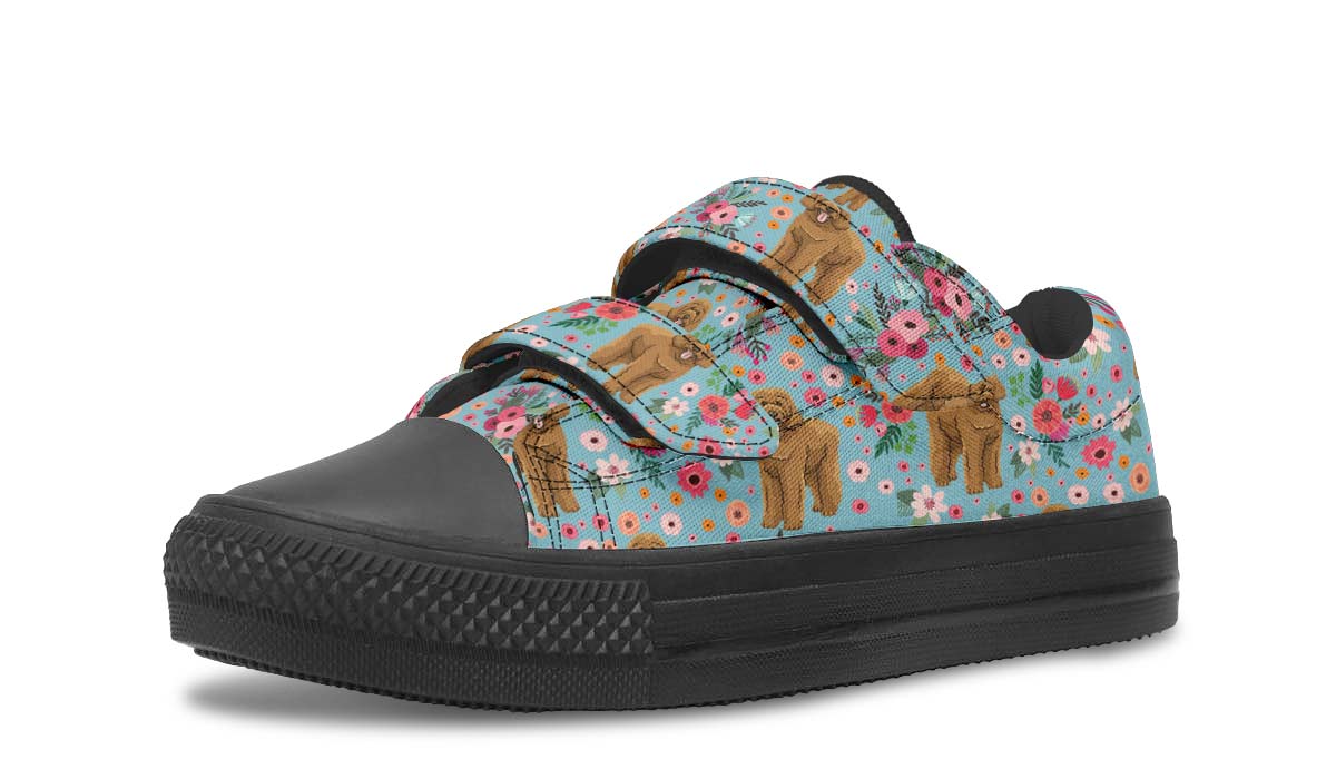 Goldendoodle Flower Kids Lowtops