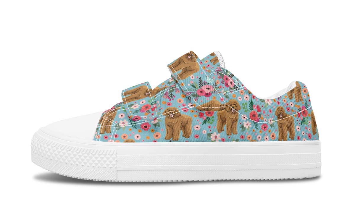 Goldendoodle Flower Kids Lowtops