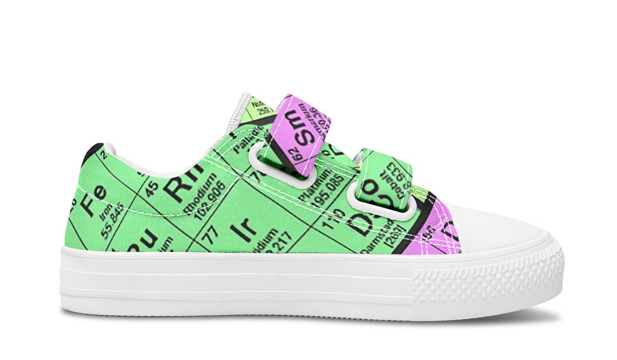 Periodic Table Kids Lowtops