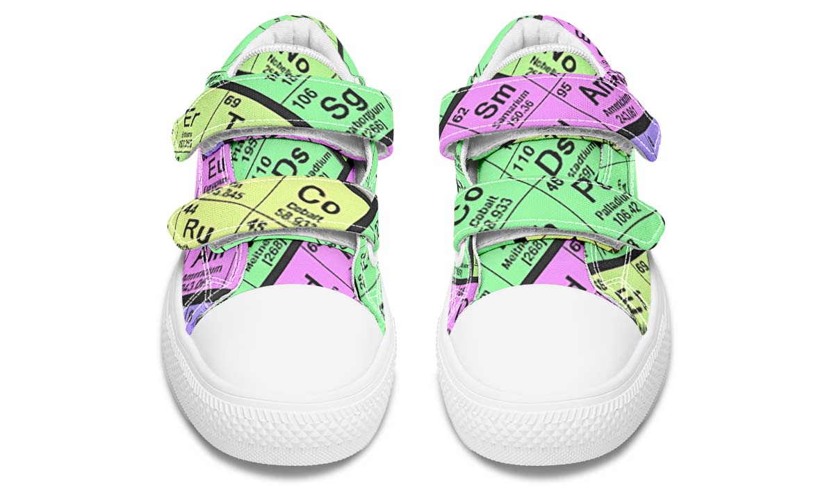 Periodic Table Kids Lowtops