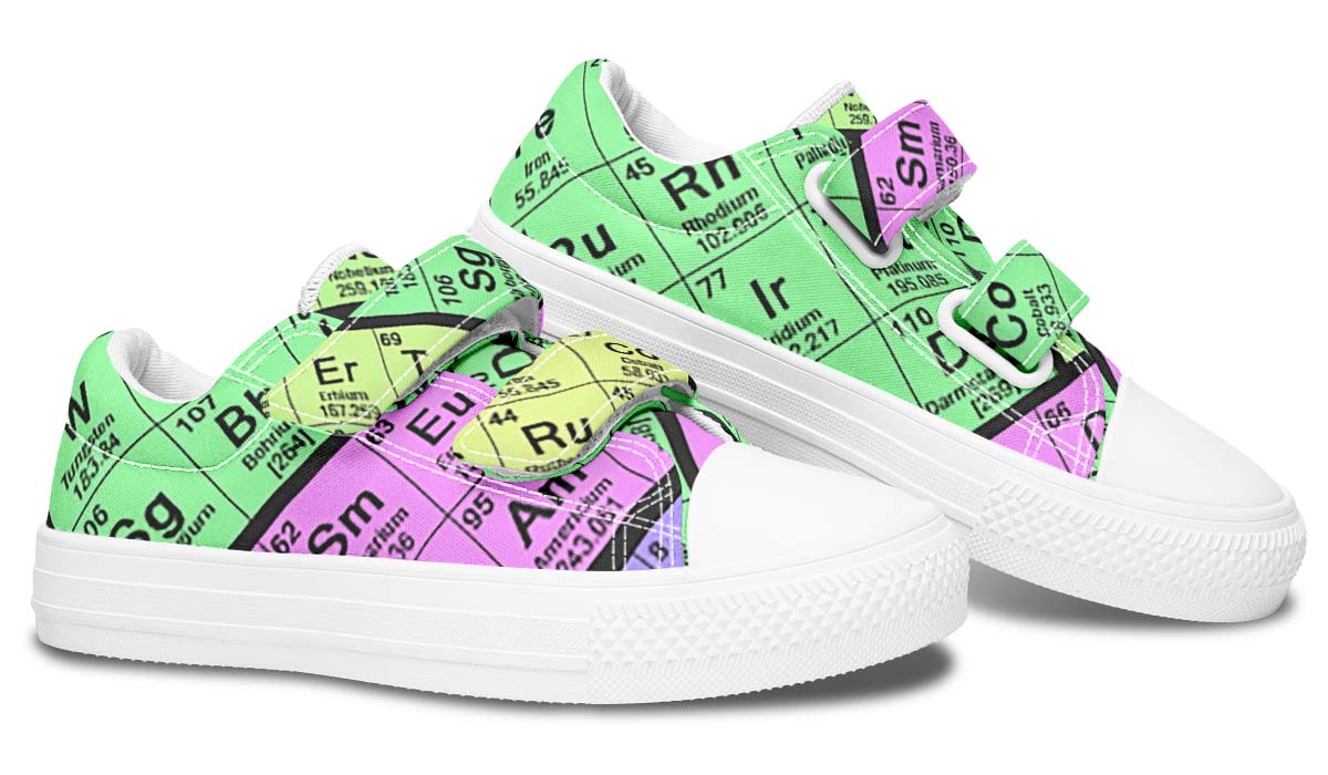 Periodic Table Kids Lowtops
